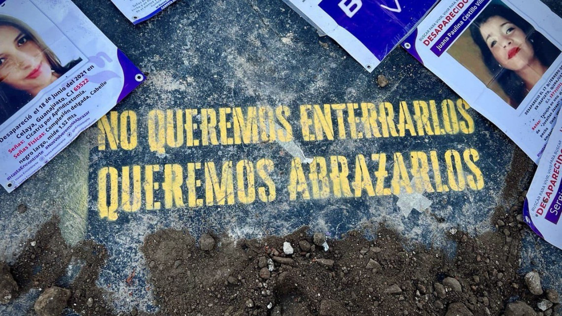 “Si AMLO no va a las fosas, las fosas vienen a él”, colectivos exigen ayuda para encontrar a desaparecidos