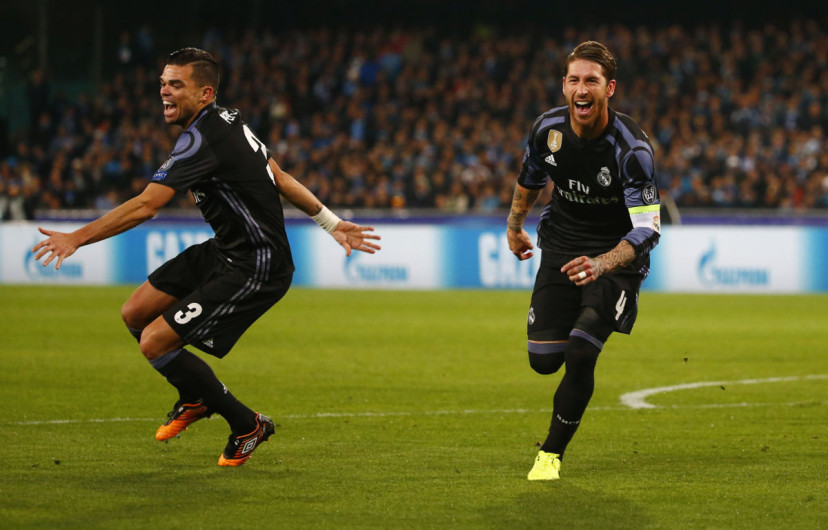 Real Madrid vence al Napoli en la Champions League