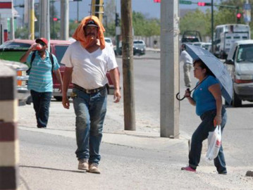 Marca el termómetro 44ªC en Reynosa