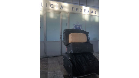 Detienen a hombre con 110 kilos de mariguana