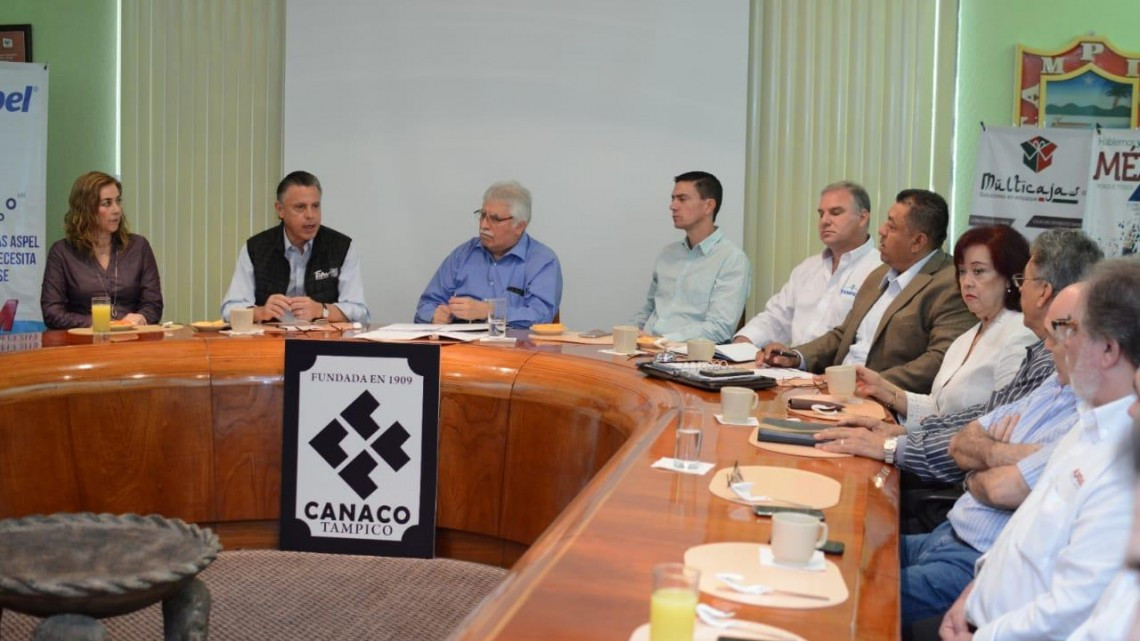 Fortalece Chucho Nader Sinergia con Empresarios