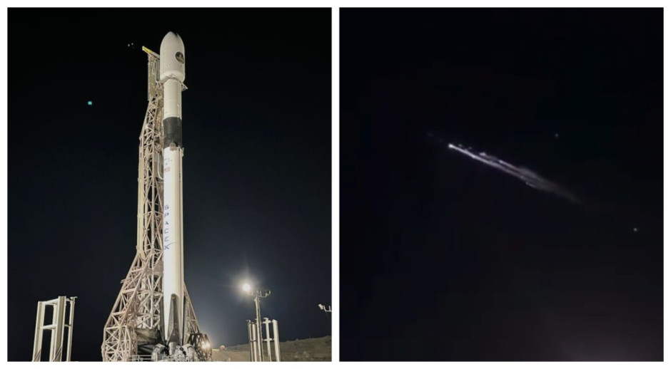 Confunden cohete de SpaceX con meteorito en Sinaloa