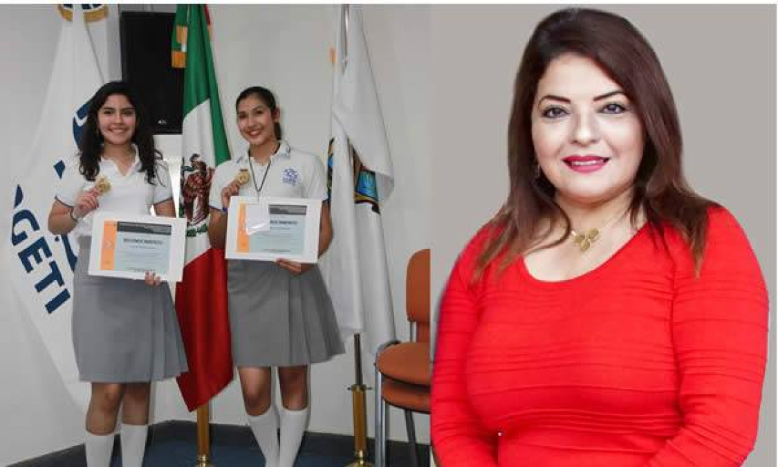 Felicita alcaldesa a Yareli y Zafiro por representar a Tamaulipas en el XVIII Festival Académico