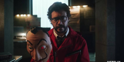 Revelan teaser de 'La Casa de Papel' 