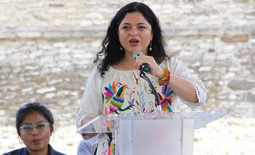 Secretaria de cultura, Alejandra Frausto da positivo a COVID-19 