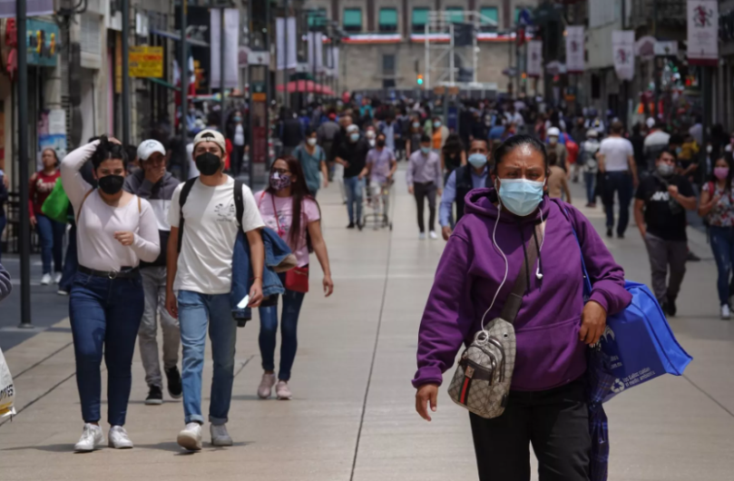Registra México 4 meses a la baja en casos de COVID-19 