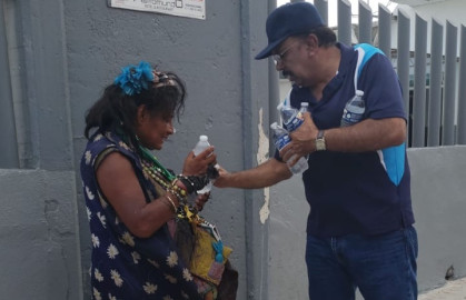 Realiza PCyB operativo para atender indigentes