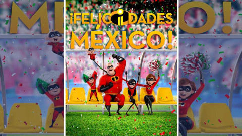 “Los increíbles 2” festejan triunfo de México