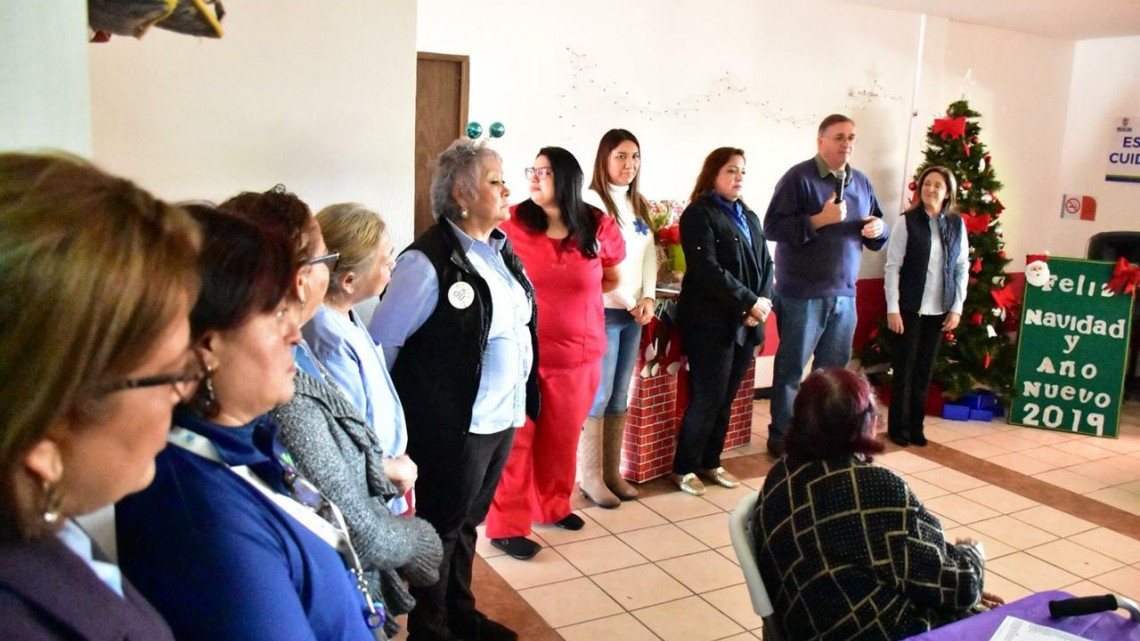Celebran posada en Estancia del Adulto Mayor