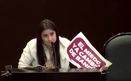 No necesitan que les llamemos aliados, basta con que dejen de ser diputados y comiencen a ser personas: Olimpia Coral