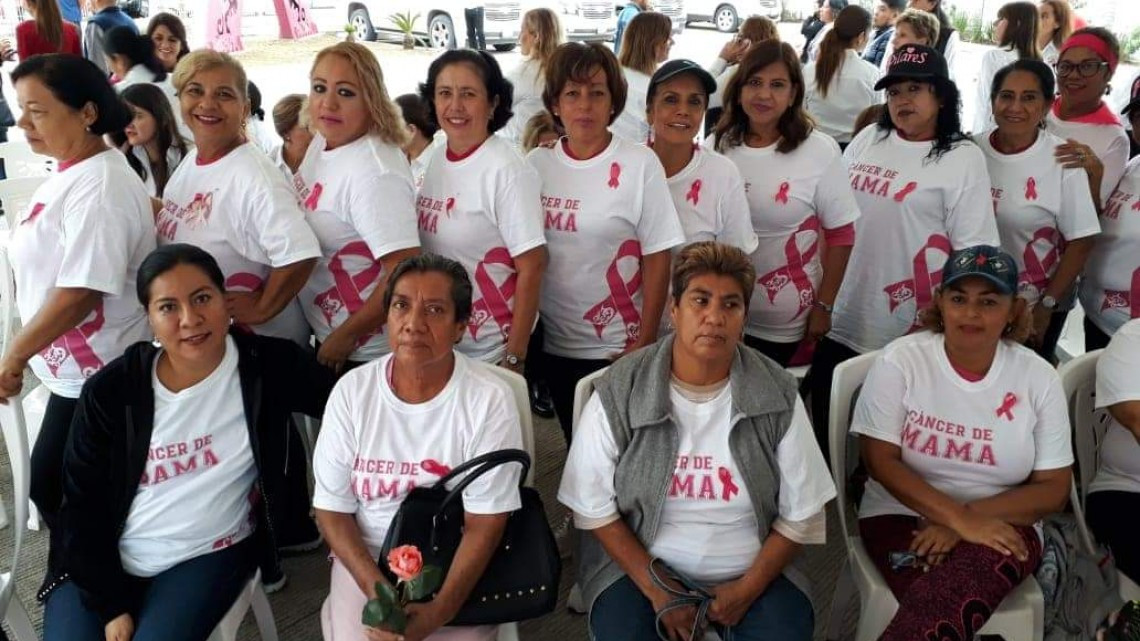 Conmemoraron en Tampico el día mundial de la lucha contra el cáncer de mama