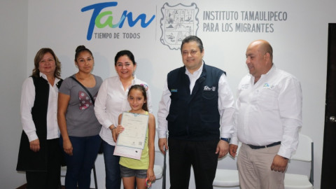 Tamaulipas da certeza jurídica a menores estadounidenses