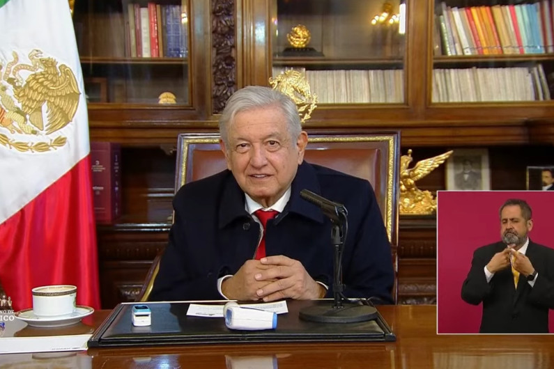 Estoy bien, continuaré trabajando desde casa: Envía AMLO mesaje en mañanera tras su contagio 