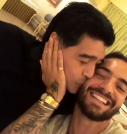 Maluma sorprende a seguidores al publicar un vídeo con Maradona