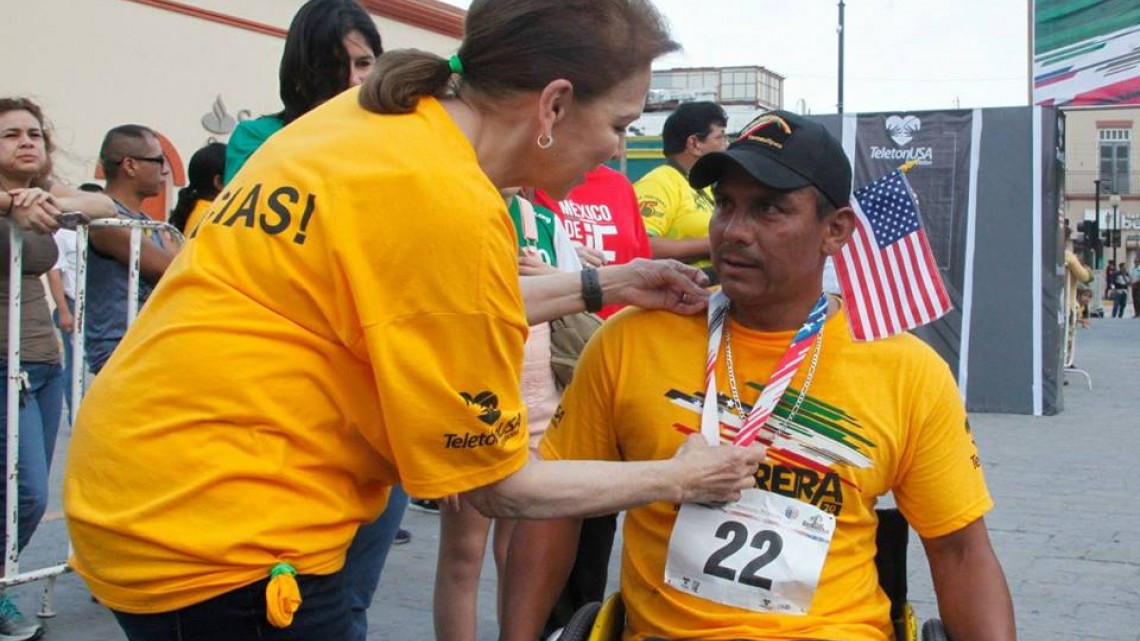 Realizan carrera "Por la Amistad Entre las Naciones Unidos y de Pie"