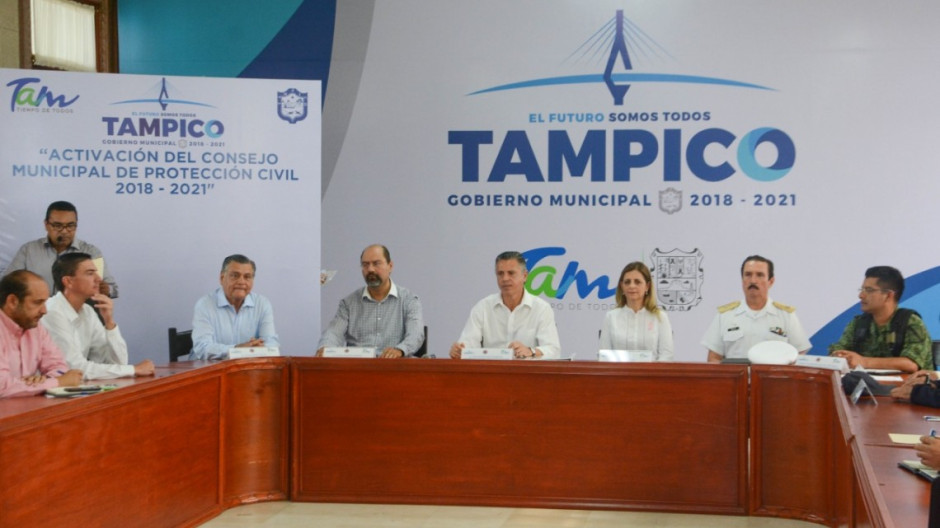 Instalan en Tampico el Consejo Municipal de Protección Civil