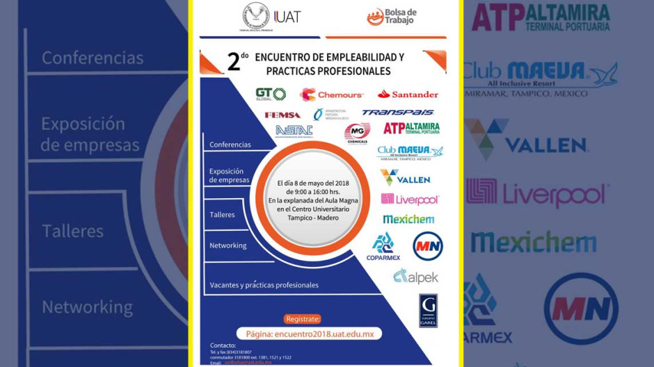 Realizan el segundo encuentro de empleabilidad y prácticas profesionales en la UAT