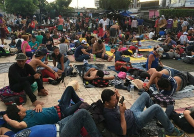 Llegada de caravana de migrantes a Tamaulipas, también es problema Federal: CDV