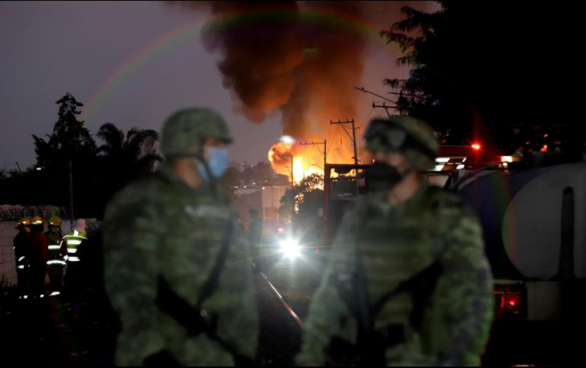 Confirma AMLO un muerto y 15 heridos por explosión en San Pablo Xochimehuacán