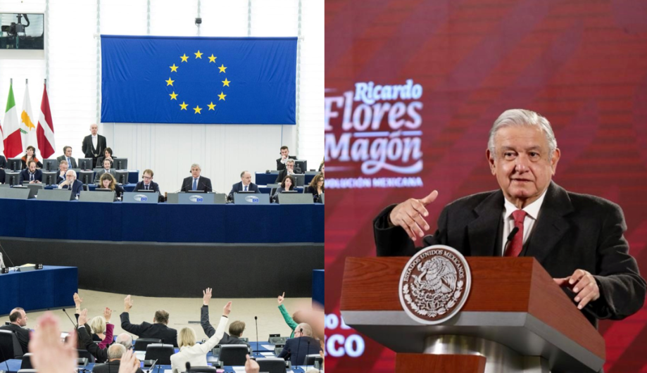 "Fue asunto político no diplomático": AMLO sobre porque respondió presidencia y no SRE a Parlamento Europeo 