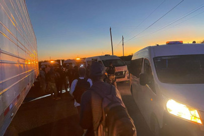 INM identifica a 72 migrantes que viajaban en caravana 