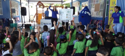 ¡Cuiden el agua! piden estudiantes a población