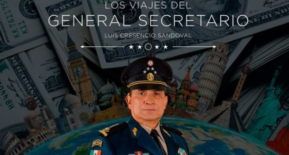 Mexicanos contra la Corrupción da a conocer "viajes terciopelo" de titular de Sedena