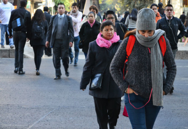 Fente frío núm. 6, mantendrá ambiente frío con heladas en el norte, noreste, centro y oriente del páis 