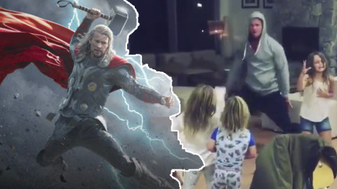 Chris Hemsworth baila al ritmo de Miley Cyrus