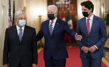 Biden y Trudeau visitarán México en noviembre para tratar asuntos relacionados con el T-MEC