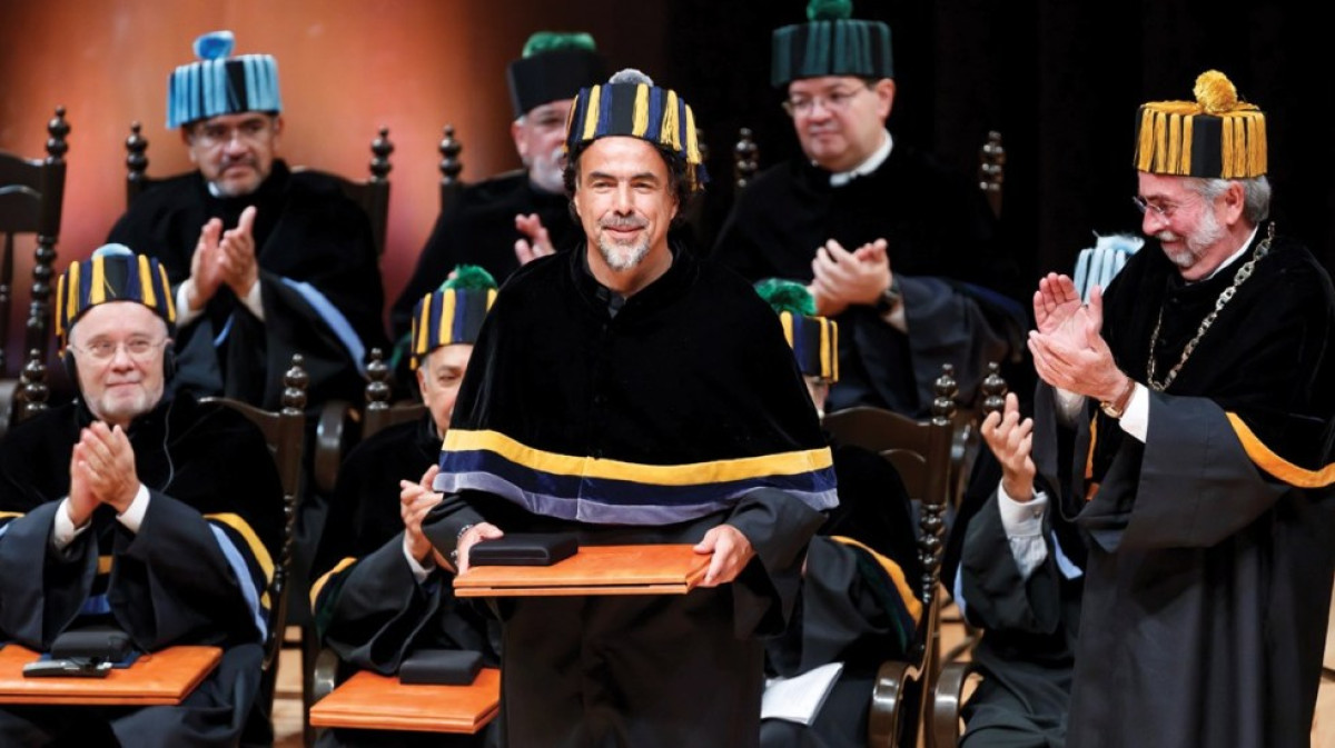 González Iñárritu recibe doctorado honoris causa de la UNAM