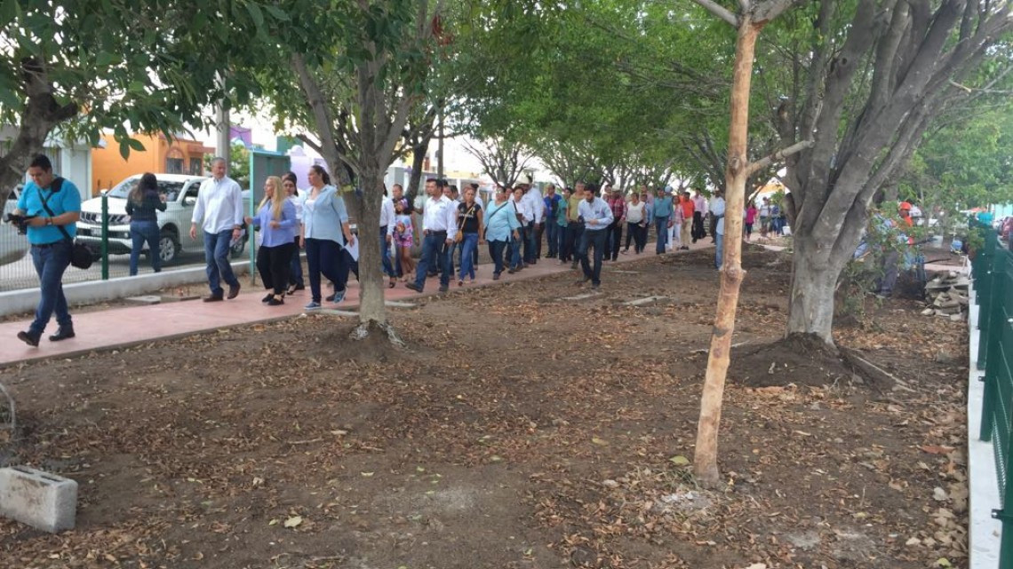Se mejoran áreas de esparcimiento para fortalecer el tejido social.