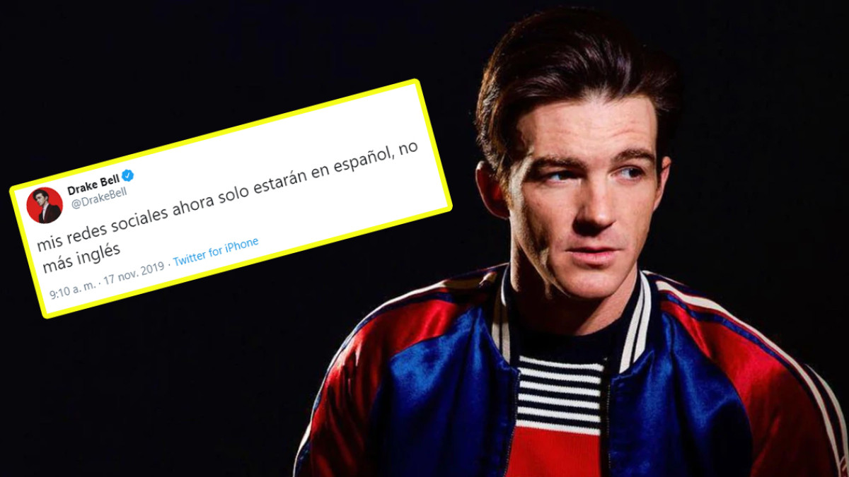 Drake Bell se gana el corazón de los mexicanos en redes sociales