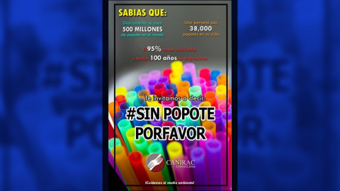 Se suman restauranteros de Reynosa al movimiento "Sin Popote Por Favor"