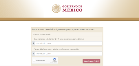 Abren pre registro para vacuna de refuerzo a personas de 40 años en adelante