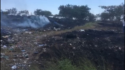 Quema de basura y alambre, causa principal de incendio en ex basurero: PC