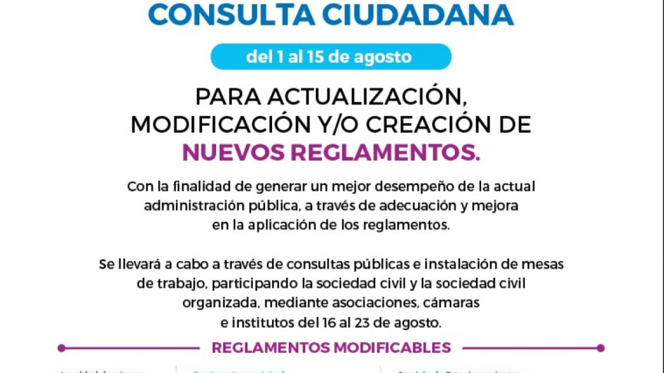 Convoca Maki Ortiz a participar en Consulta Ciudadana