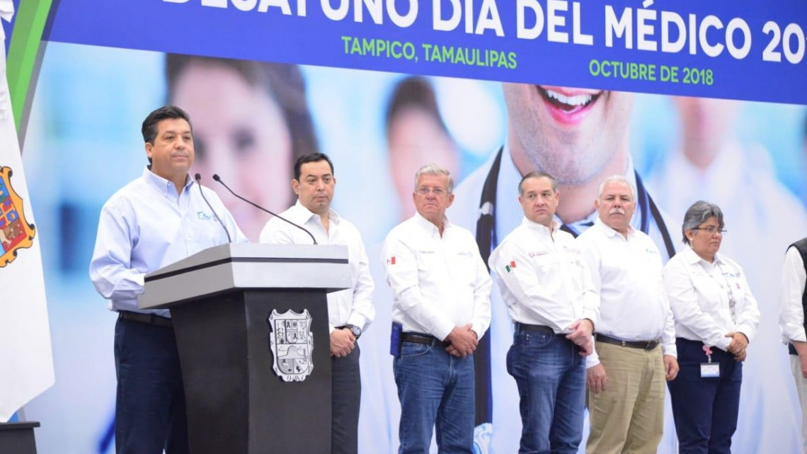 Respaldan médicos del sur de Tamaulipas la política de salud de Francisco García Cabeza de Vaca