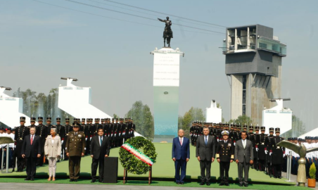 Encabeza AMLO ceremonia por el 160 Aniversario de la Batalla de Puebla