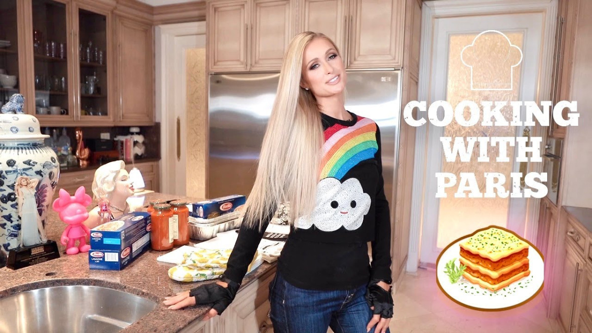 Paris Hilton lanza su canal de cocina en YouTube