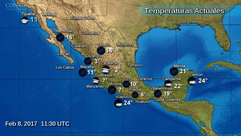 Estiman clima estable en gran parte del país