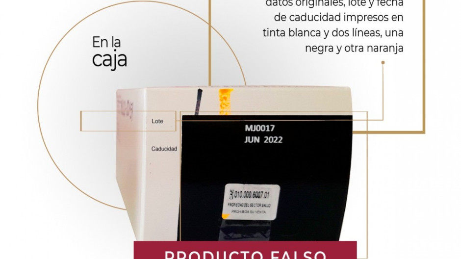 Alerta Cofepris por venta de Forxiga falsa 