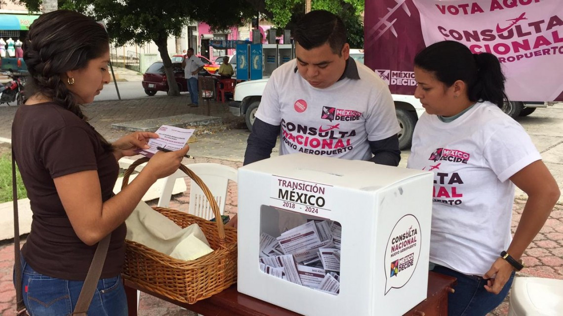 Sin incidentes consulta nacional del NAIM en sur de Tamaulipas 