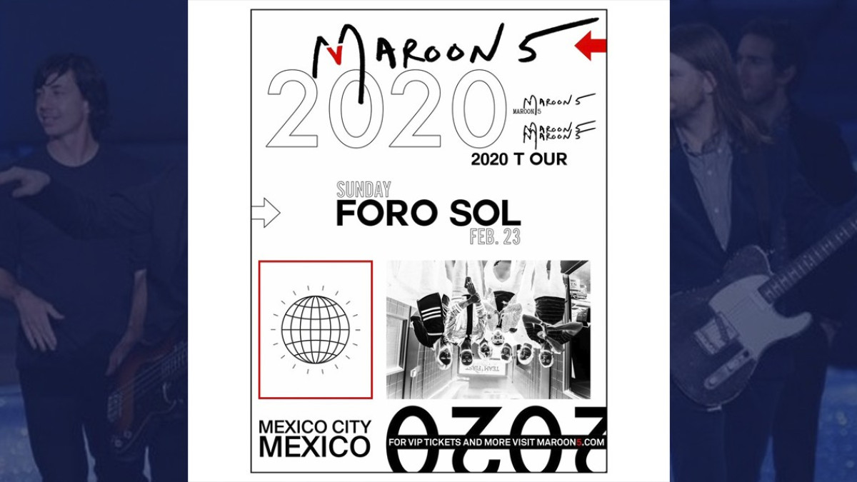 Maroon 5 regresará a México en 2020