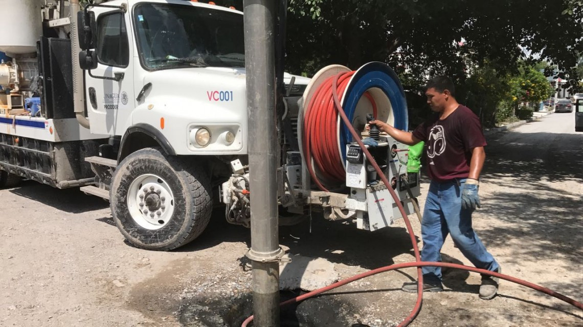 Mejor salud y medio ambiente con sondeo de drenajes