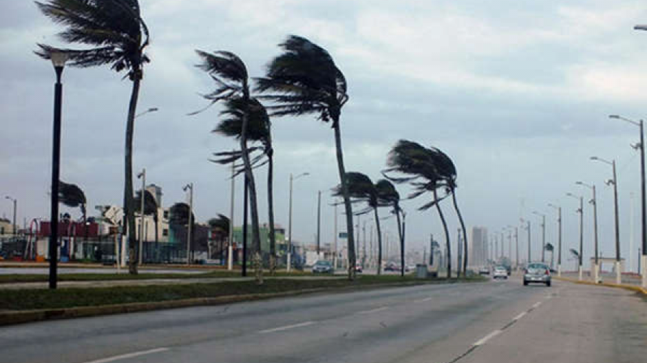 Prevén vientos de componente norte con rachas de 40 a 60 km/h en las costas de Tamaulipas 