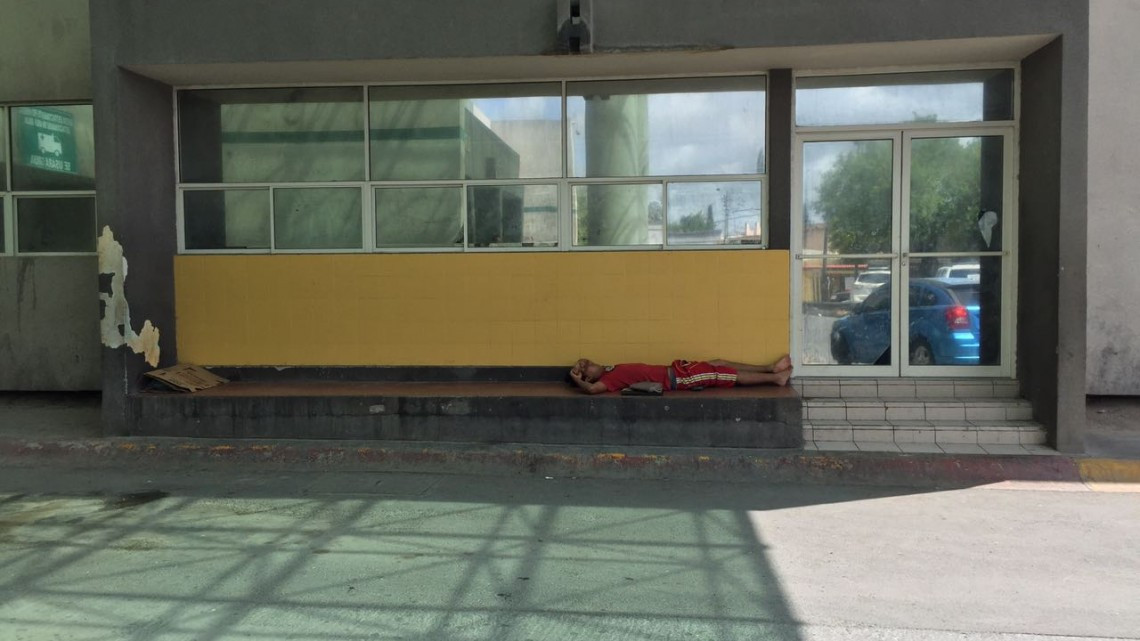 Indigentes, problema social para el hospital general