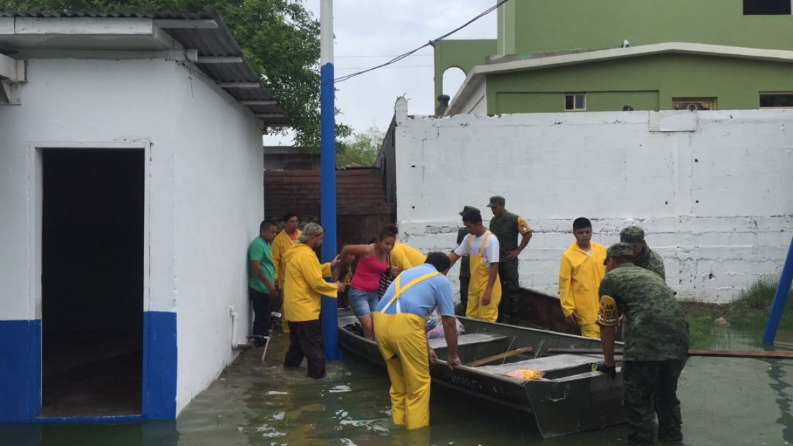 Solicita Gobierno de Tamaulipas declaratoria de emergencia en 3 municipios afectados por las lluvias