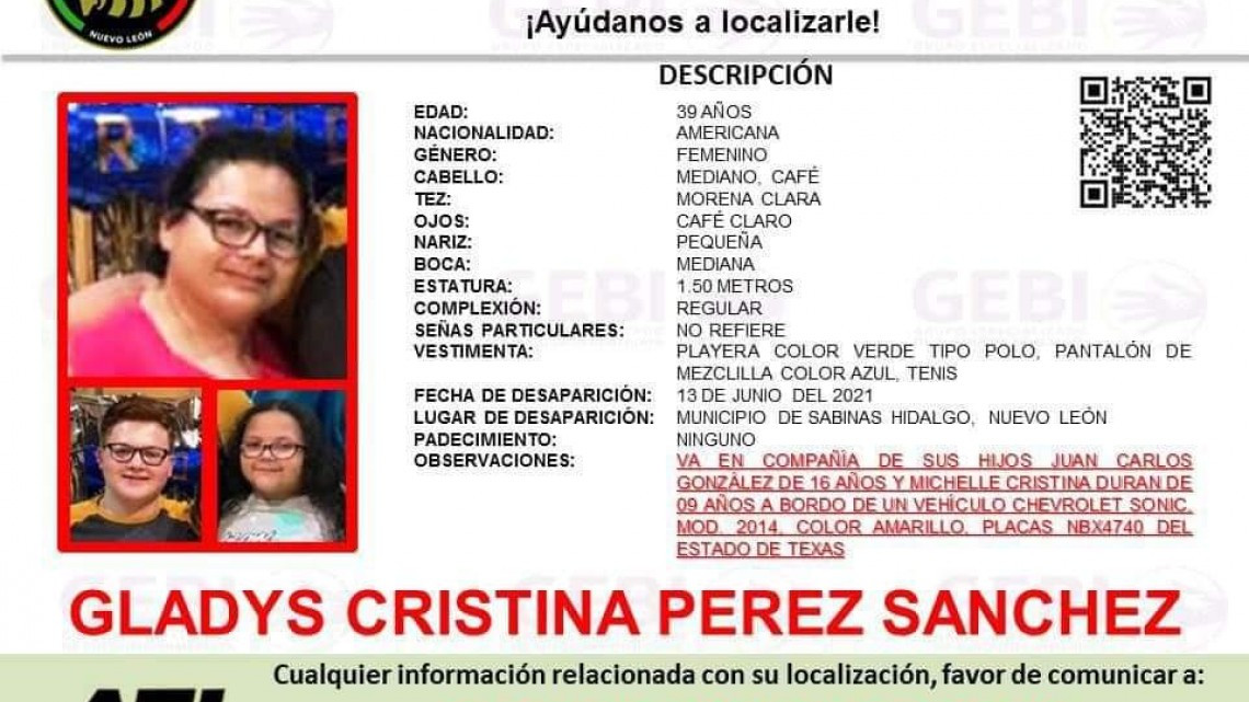 Localizan sin vida a familia de Texas desaparecida en carretera Nuevo Laredo