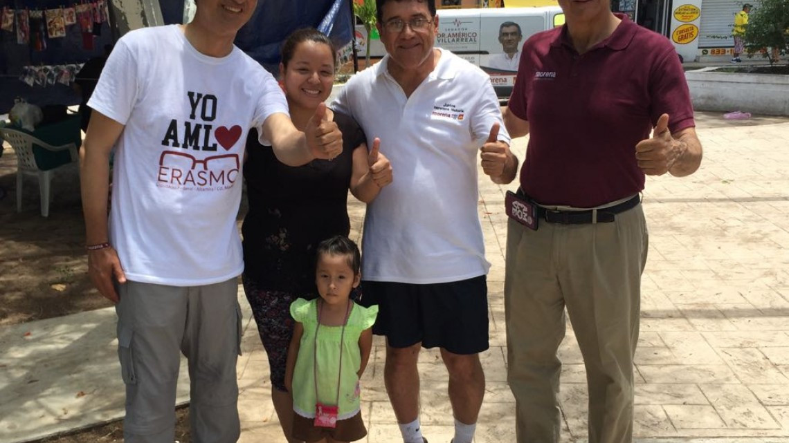 Erasmo González Robledo, favorito en encuestas para ganar la diputación federal en el 07 distrito electoral.